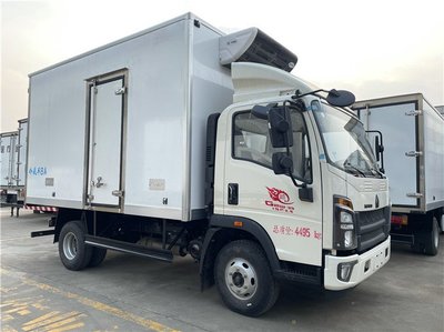 河南郑州市重汽豪沃4.2米冷藏车价格表