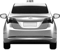 【现代改款瑞纳三厢申报图曝光外观变化大_三亚骏诚现代新闻】-易车网