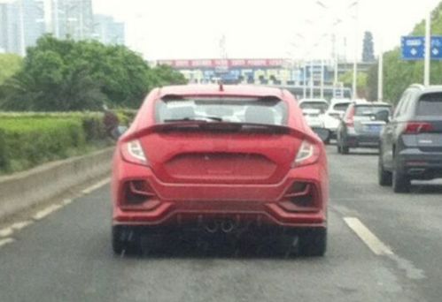 思域两厢版实车图曝光,外观动感,有望在7月份上市